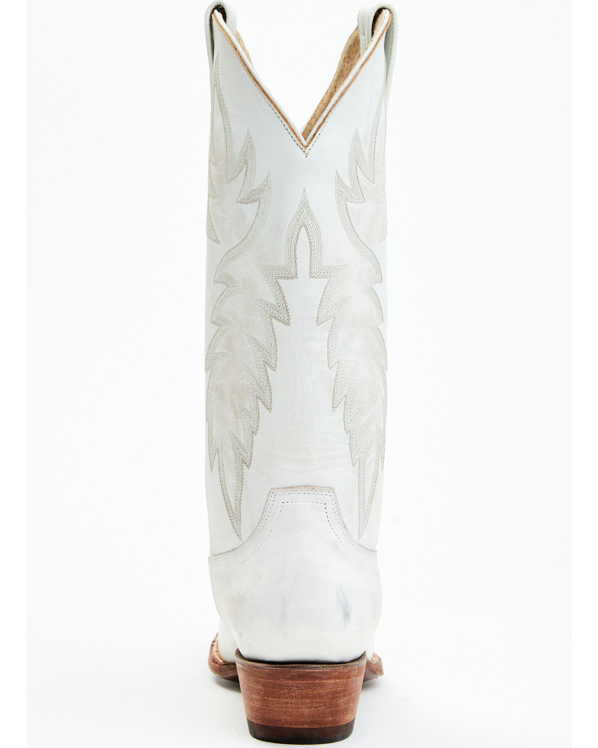 Image #5 - Idyllwind Women's Wheeler Warm Western Boot - Snip Toe, White, hi-res