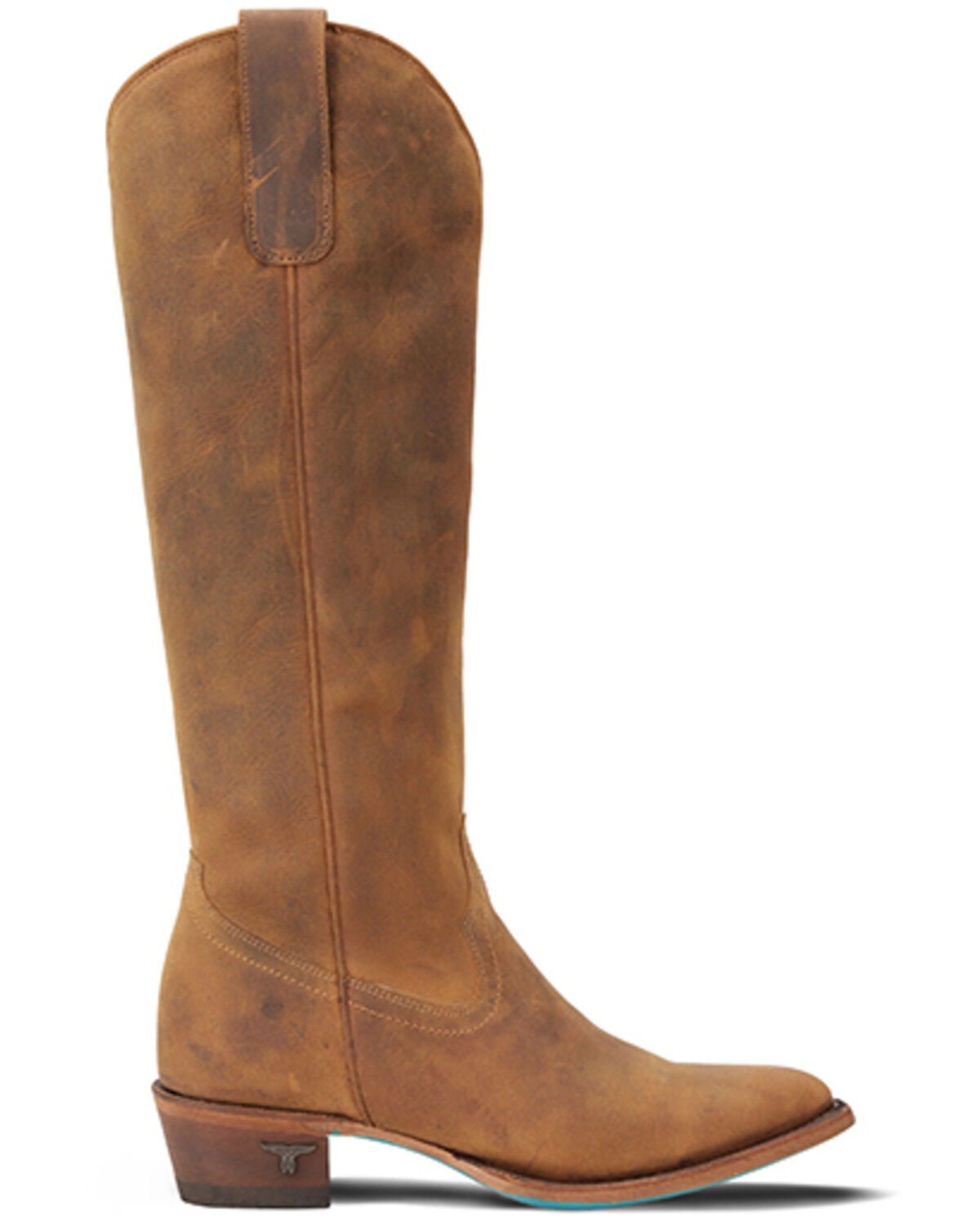 Image #2 - Lane Women's Plain Jane Western Boots - Round Toe, Brown, hi-res