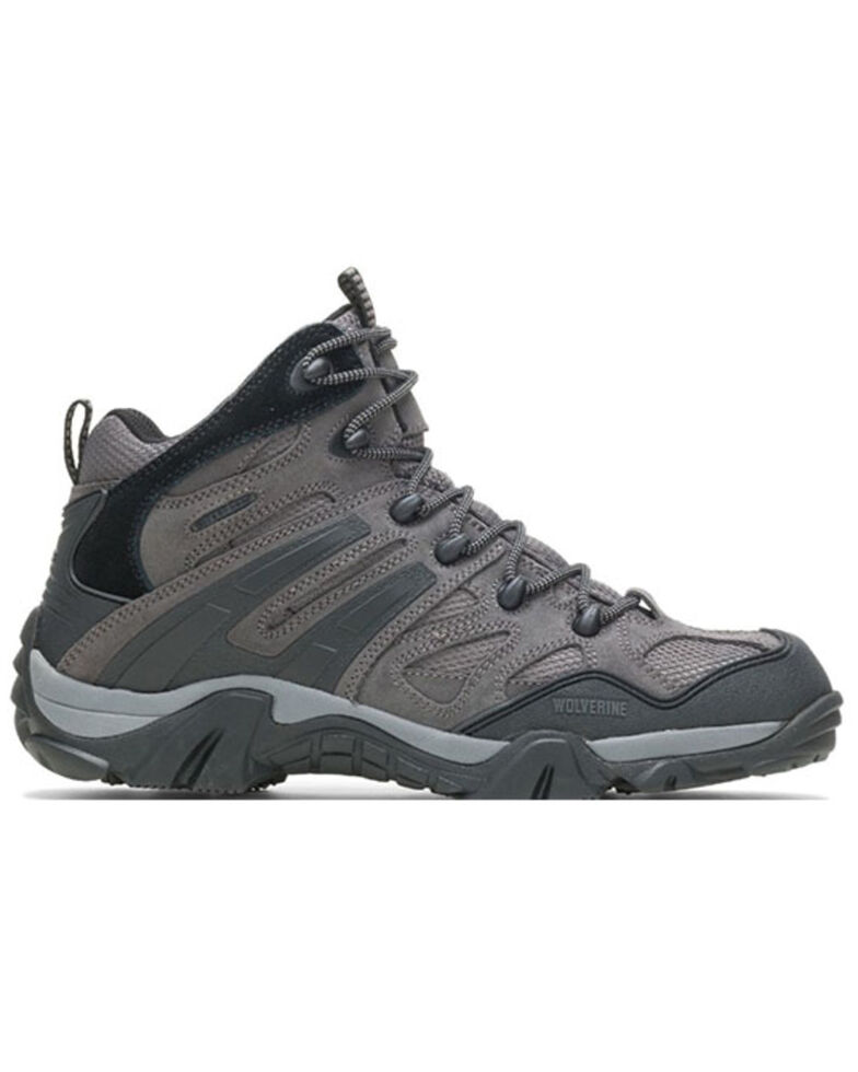 Wolverine Men's Wilderness Hiking Boots - Soft Toe, Charcoal, hi-res