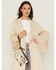 Image #1 - Shyanne Women's Tegan Seed Beaded Cowhide Wristlet Clutch, Brown, hi-res