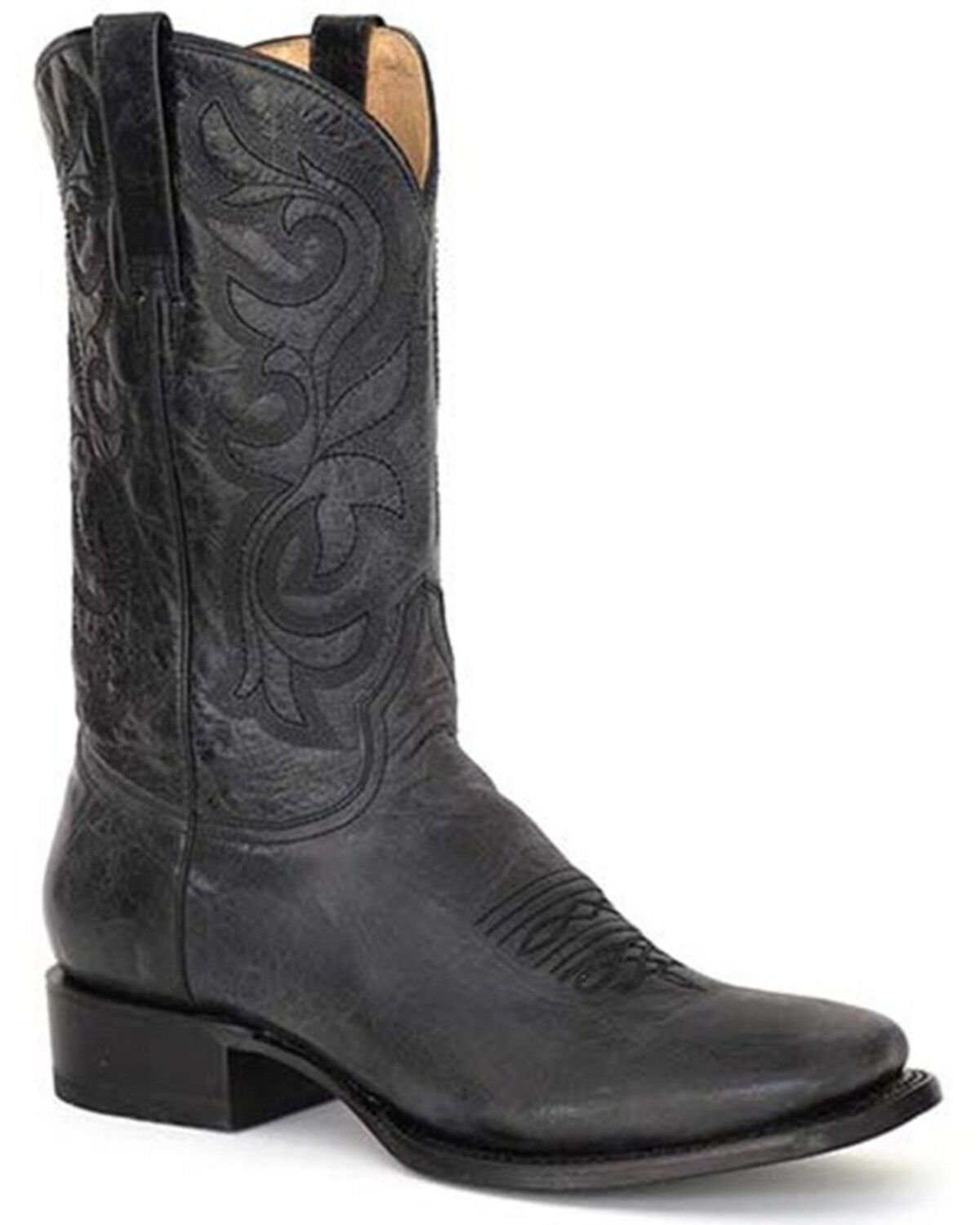 Image #1 - Roper Women's Parker Western Boots - Square Toe, Black, hi-res