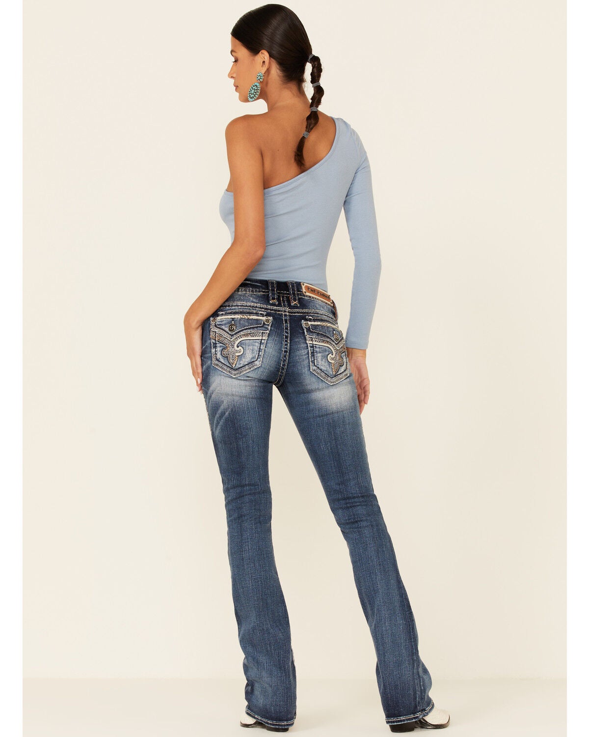 Rock Revival Women's Medium Wash Faded 