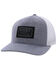 Image #1 - Hooey Men's Doc Logo Patch FlexFit Trucker Cap, Blue, hi-res