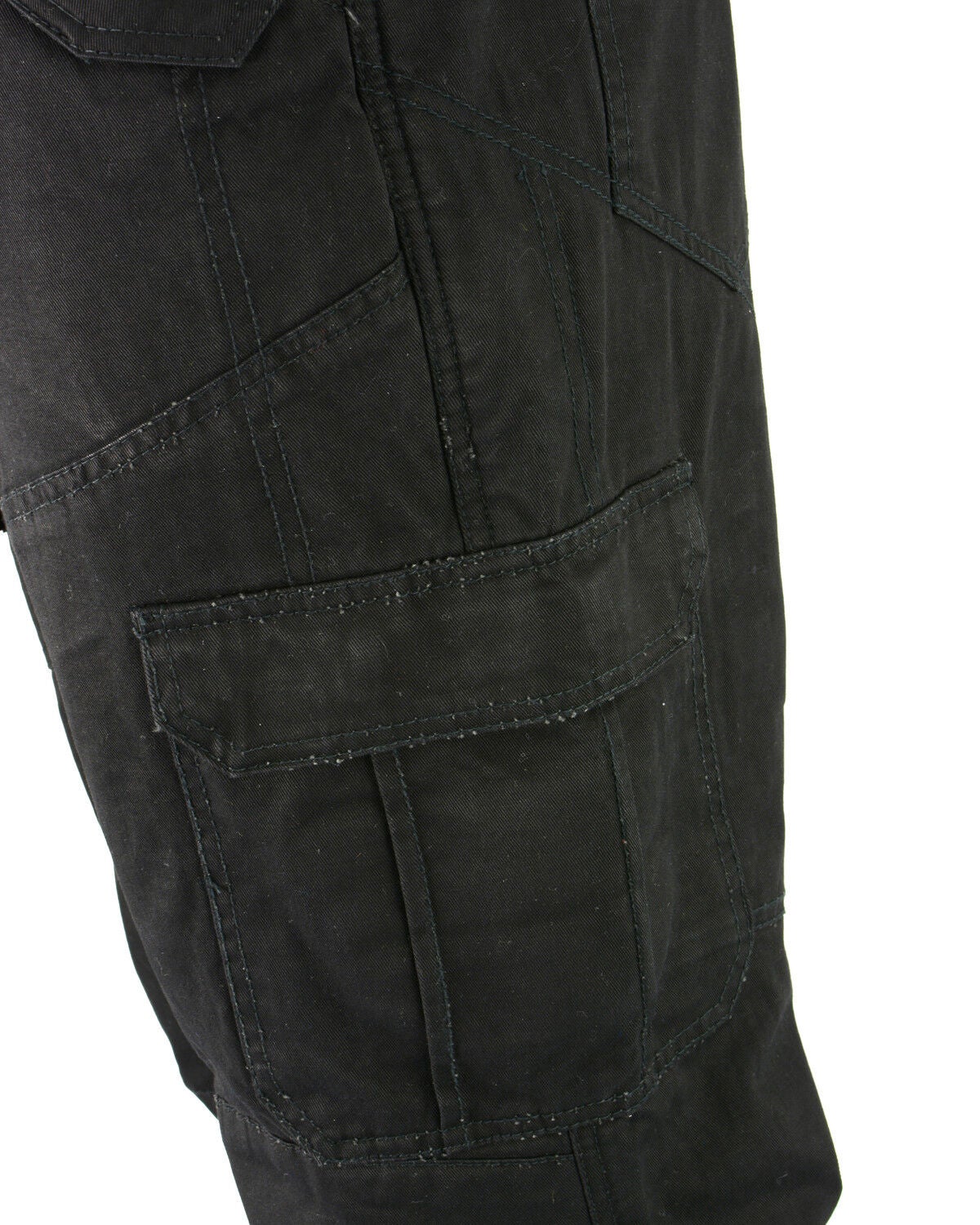 Image #4 - Milwaukee Performance Men's 32" Aramid Reinforced Cargo Jeans - Big, Black, hi-res