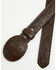 Image #1 - Shyanne Women's Ellery Tooled Leather Buckle Belt, Brown, hi-res