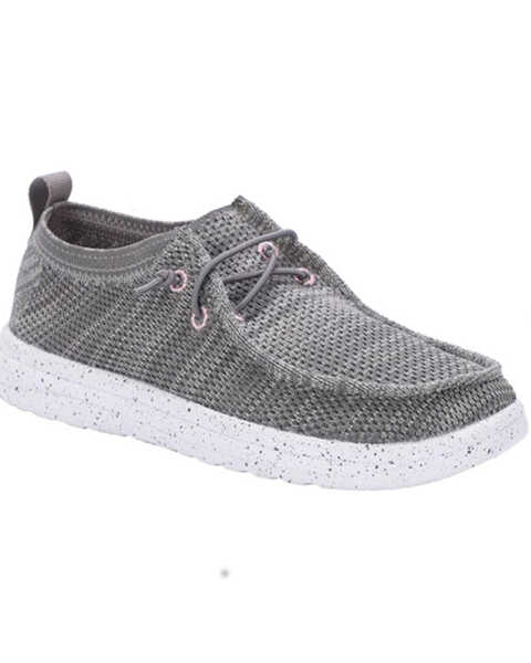 Lamo Footwear Women's' Michelle Casual Shoes - Moc Toe , Charcoal, hi-res
