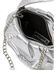 Image #3 - Free People Women's Viva La Vegan Clutch, Silver, hi-res