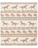 Image #1 - Carstens Home Wrangler Rodeo Stretchy Throw Blanket, Tan, hi-res