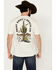 Image #4 - Ariat Men's Boot Barn Exclusive Southwest Cactus Short Sleeve Graphic T-Shirt, Natural, hi-res