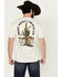 Image #4 - Ariat Men's Southwest Cactus Short Sleeve Graphic T-Shirt , Natural, hi-res