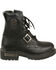 Image #8 - Milwaukee Leather Men's Buckled Lace-Up Boots - Round Toe , Black, hi-res