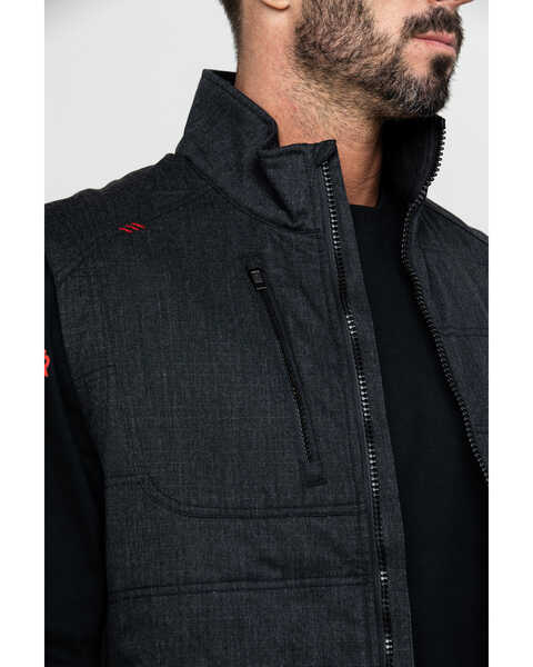 Image #5 - Ariat Men's FR Cloud 9 Insulated Work Vest - Tall , Black, hi-res