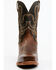Image #4 - Dan Post Men's Saddle Richland Western Boot - Square Toe, Brown, hi-res