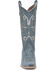 Image #3 - Corral Women's Embroidered Western Booties - Snip Toe, Blue, hi-res