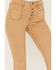 Shyanne Women's Iced Coffee High Rise Stretch Super Flare Jeans, Coffee, hi-res
