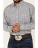 Image #3 - Ariat Men's Structure Stretch Striped Long Sleeve Western Shirt , Grey, hi-res