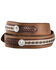 Image #4 - Tony Lama Duke Leather Belt, Aged Bark, hi-res