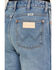 Image #4 - Wrangler Women's Wild West Light Wash High Rise Straight Jeans, Light Wash, hi-res