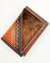 Image #1 - Cody James Men's Embossed Hairon Trifold Wallet , Brown, hi-res