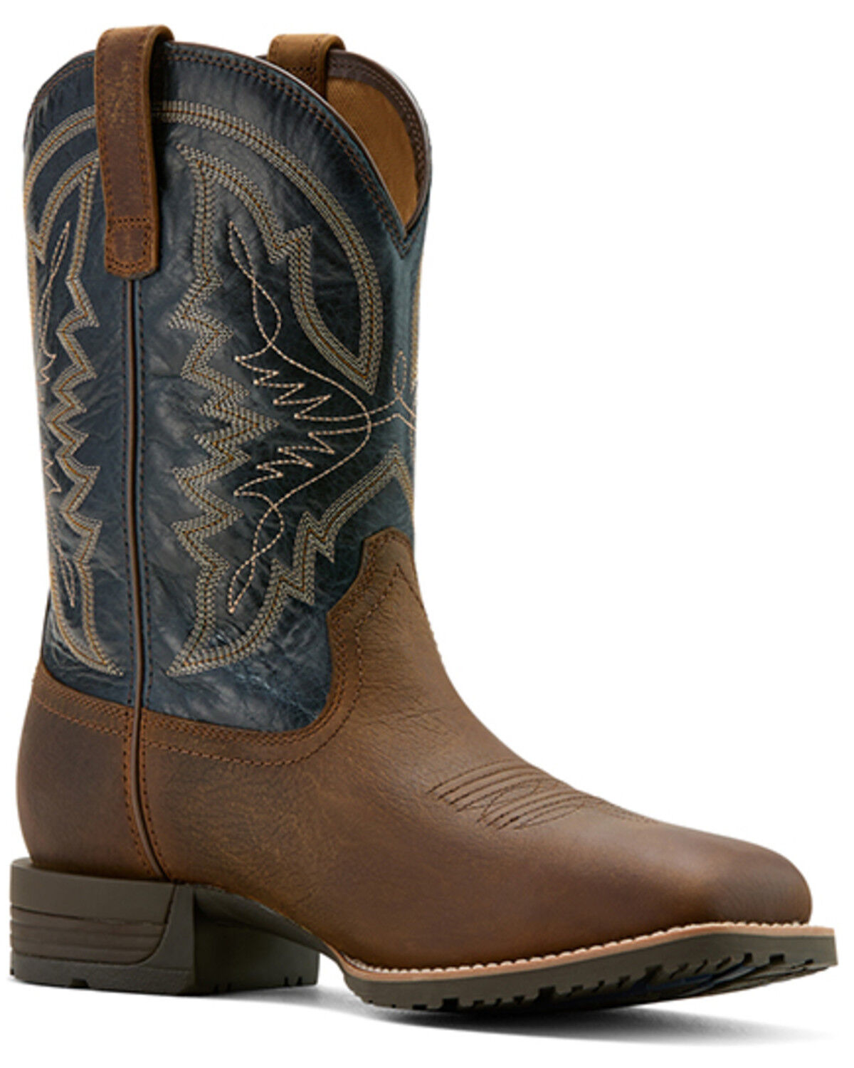 Image #1 - Ariat Men's Hybrid Ranchwork Waterproof Western Boots - Soft Toe, Taupe, hi-res