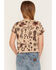 Image #4 - Shyanne Girls' Western Cutie Printed Short Sleeve Graphic Tee, Khaki, hi-res