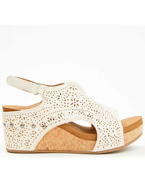 Image #2 - Very G Women's Free Fly 3 Sandals , Cream, hi-res