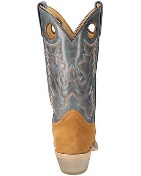 Image #5 - Smoky Mountain Men's Santa Fe Western Boots - Square Toe , Multi, hi-res