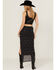 Image #3 - Rock & Roll Denim Women's Conversation Print Skirt, Black, hi-res