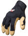 Image #1 - 212 Performance Men's FR Fabricator Cut 2 Leather Welding Gloves - Black , Black, hi-res