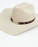 Image #1 - Shyanne Women's Snaffle Bit and Stars Suede Hatband, Brown, hi-res