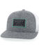 Image #1 - Hooey Men's Doc Trucker Cap, Grey, hi-res