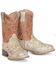 Image #1 - Tin Haul Boys' Golden Tiger Western Boots - Broad Square Toe, Brown, hi-res
