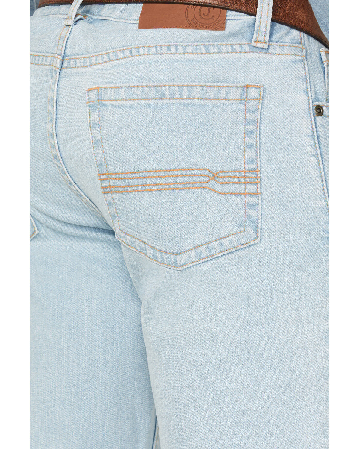 Image #4 - Cody James Men's Jackson Slim Straight Stretch Denim Jeans, Light Wash, hi-res