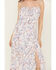 Image #3 - Lovestitch Women's Multicolored Leopard Print Sleeveless Midi Dress, White, hi-res