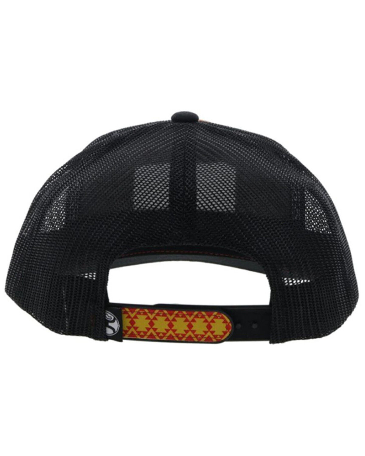 Image #2 - Hooey Men's Doc Southwestern Print Trucker Cap, Red, hi-res