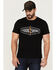 Image #1 - Moonshine Spirit Men's Spirit Bolt Logo Black Graphic T-Shirt, , hi-res