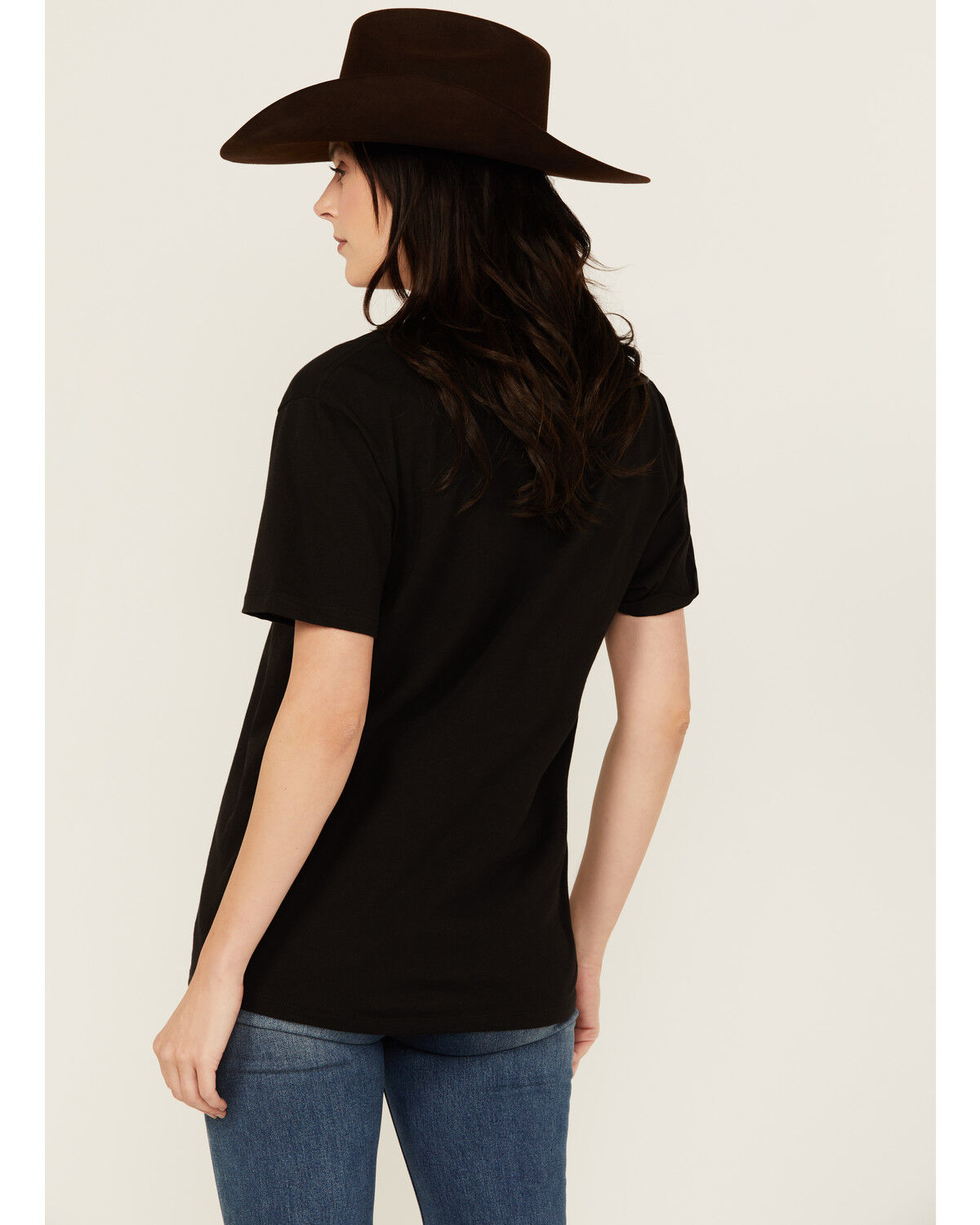 Image #4 - Ariat Women's Tall Boot Short Sleeve Graphic Tee, Black, hi-res