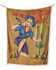 Image #2 - HiEnd Accents Gunslinger Campfire Sherpa Throw Blanket, Brown, hi-res
