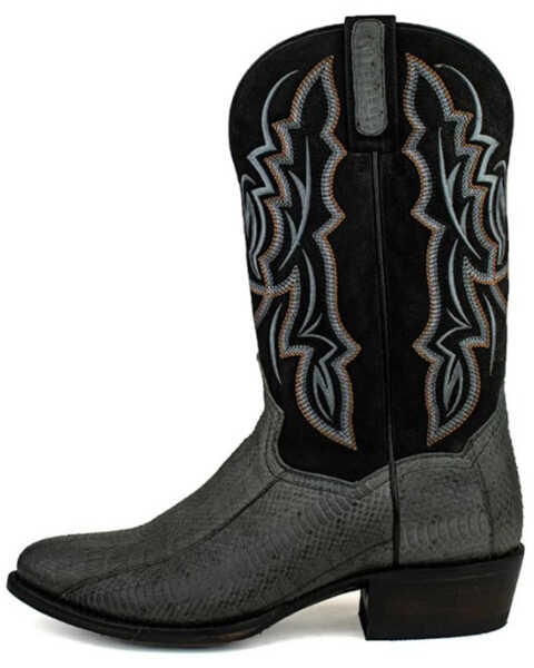 Image #3 - Dan Post Men's Exotic Snake Skin Western Boots - Round Toe, , hi-res