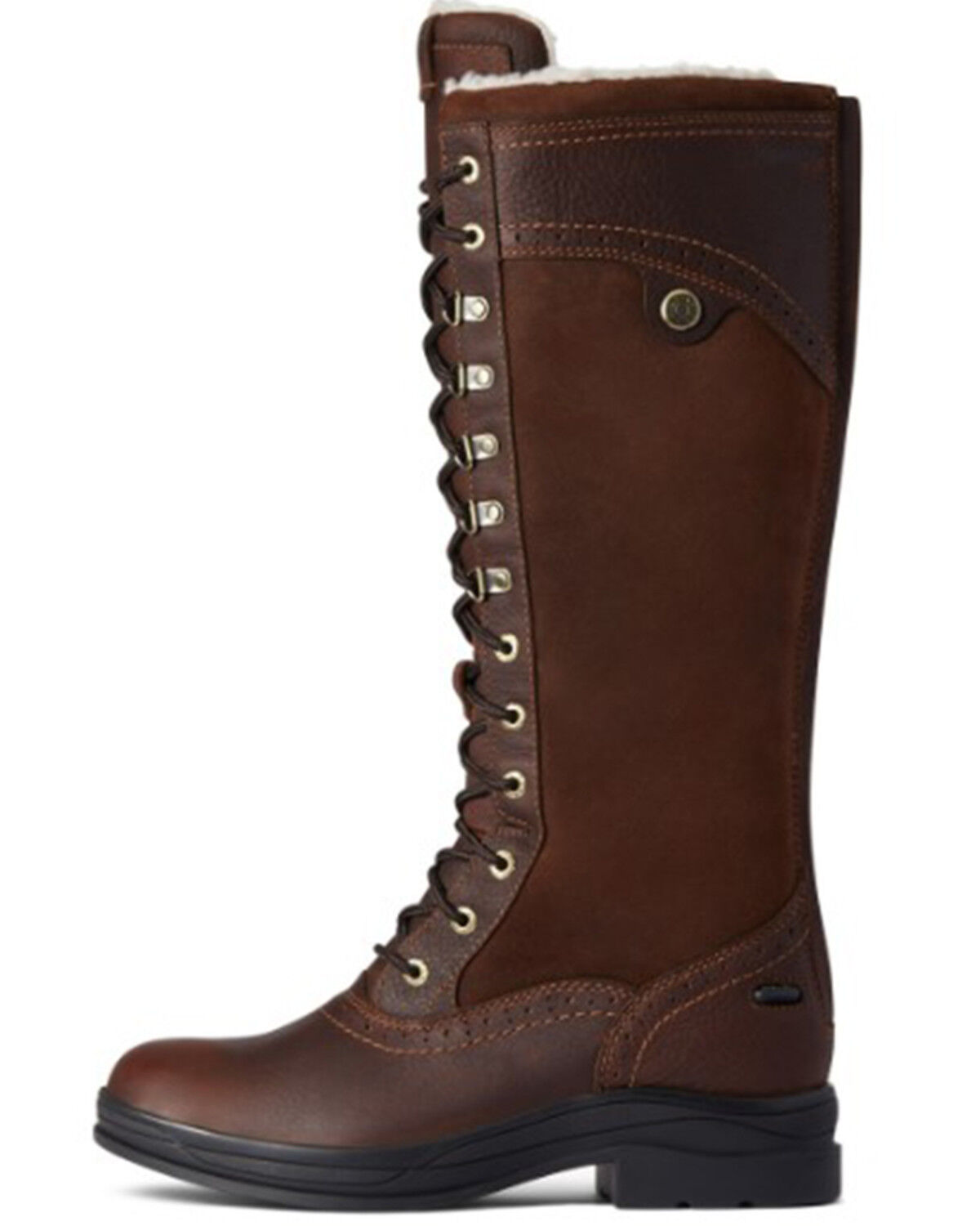 Image #2 - Ariat Women's Wythburn Tall Waterproof Boots - Round Toe, Brown, hi-res