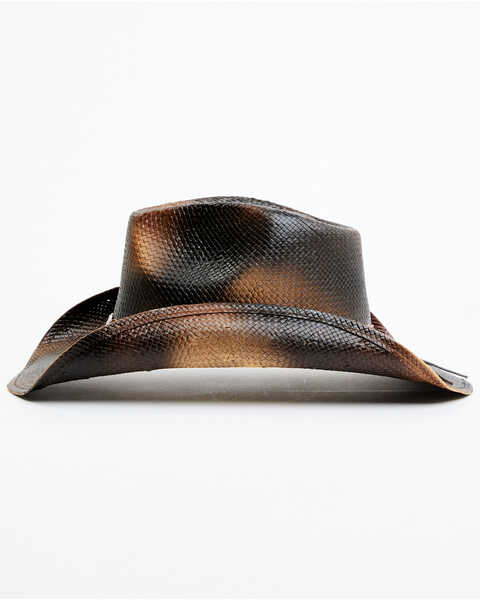Image #3 - Shyanne Women's Bronco Straw Cowboy Hat, Dark Brown, hi-res