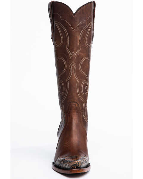 Image #4 - Idyllwind Women's Scaled-Up Western Boots - Snip Toe, Brown, hi-res