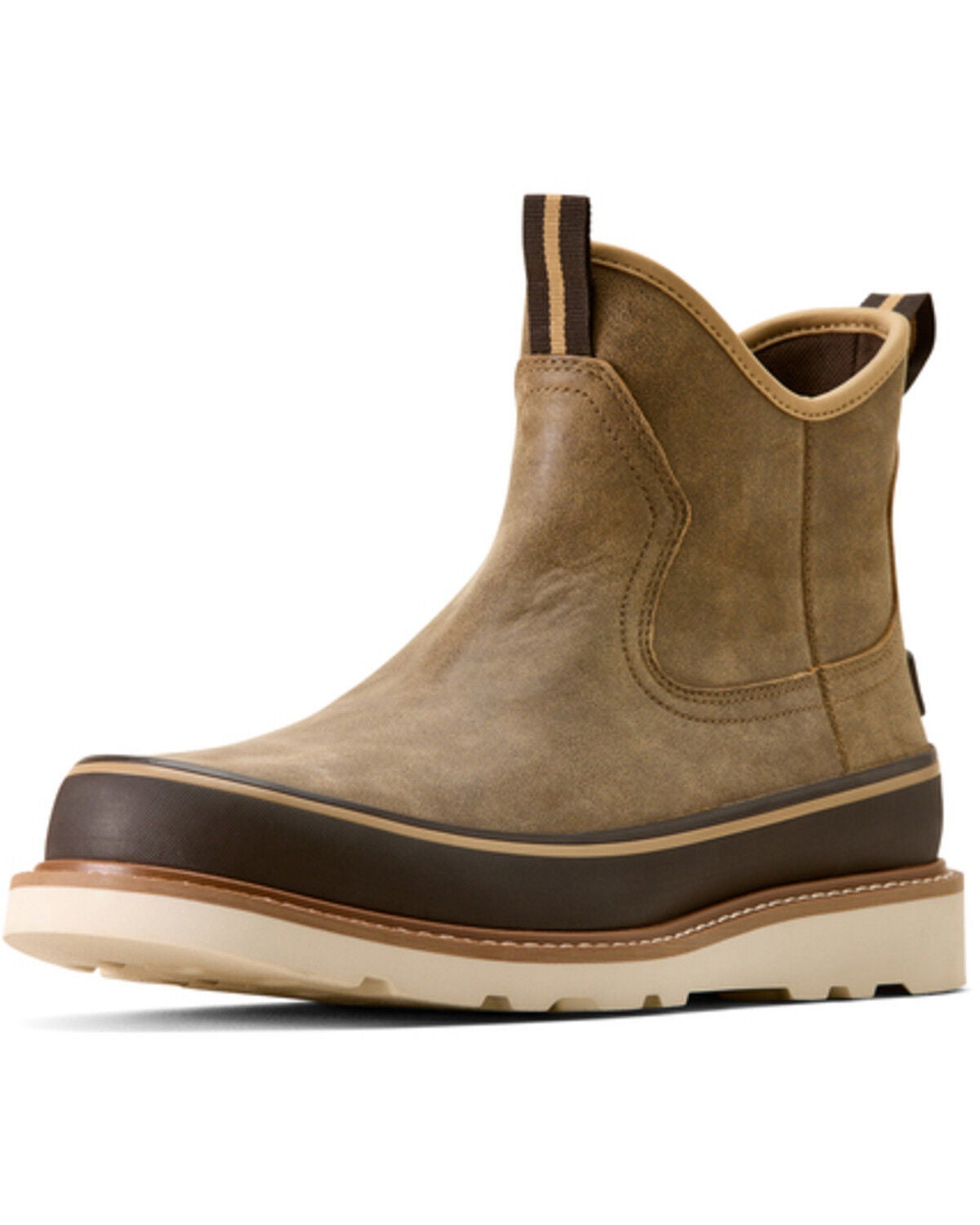 Image #1 - Ariat Men's Recon Shrimp Pull-On Boots - Round Toe, Brown, hi-res