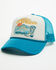 Image #1 - Shyanne Women's Cowgirl Summer Ball Cap, Teal, hi-res