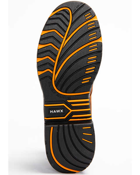 Image #7 - Hawx Men's 6" Enforcer Work Boots - Composite Toe, Brown, hi-res