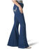 Wrangler Retro Women's Flame Flare Leg Jeans, Blue, hi-res