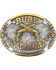 Image #1 - Cody James Men's Pure American Belt Buckle, Silver, hi-res