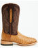 Image #2 - Ariat Men's Classic Cash Exotic Ostrich Western Boots - Broad Square Toe, Tan, hi-res