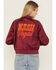 Image #5 - Idyllwind Women's Nash Vegas Satin Bomber, Maroon, hi-res