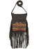 American West Women's Southwestern Tapestry Fringe Handbag, Multi, hi-res